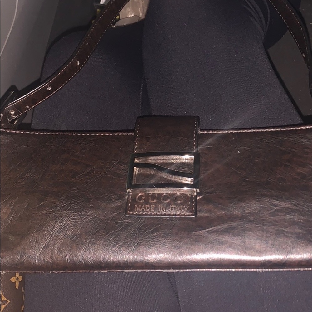 Small leather Gucci purse